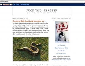 Fuck You, Penguin<br />