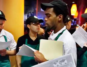 Starbucks Takes a Coffee Break<br />photo credit: nytimes.com