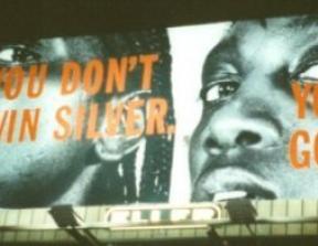 Nike - "You Don't Win Silver, You Lose Gold"<br />photo credit: politicalworld.org 