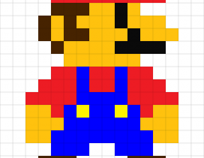 8-bit everything<br />fantendo.wikia.com: 8-bit Mario