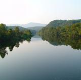 In my yard looking out over the James River<br />photo credit: Wikipedia