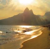 Rio de Janeiro, Brazil - Sunset in Ipanema<br />photo credit: beyondblighty.com
